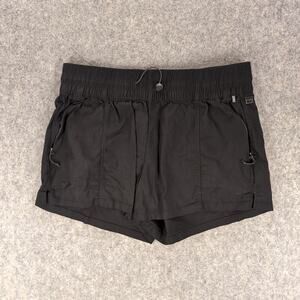 Avalanche Shorts Mens Large Black Running Lightweight Stretch Zip Pockets